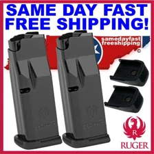 Two Ruger LCP MAX 380ACP 10 Rd Mag OEM w/Ext. 90735 SAME DAY FAST FREE SHIPPING