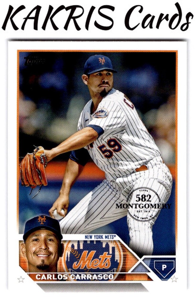 582 Montgomery Club Foil Stamped #161 Carlos Carrasco