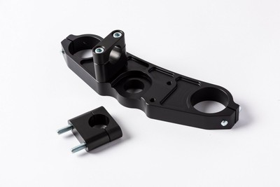 Kawasaki Zx10r 2004 2005 Streetfighter Or Cafe Racer Top Yoke Risers Uk Made Ebay