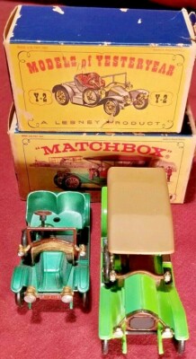 Lot 9 matchbox yesteryear lesney horse y12 dont 2 avec boîte en t