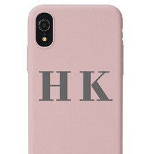 Personalised Mobile Cell Phone Initials Name Sticker | Adhesive Vinyl Decal