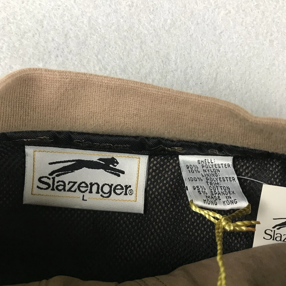 Chaqueta PGA Para Hombres Grande Marrón Forrada Pullover Mangas Largas Golf Cortavientos Nueva con Etiquetas Foto 2 de 4