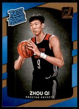 2017-18 Donruss Zhou Qi Rookie Houston Rockets #151