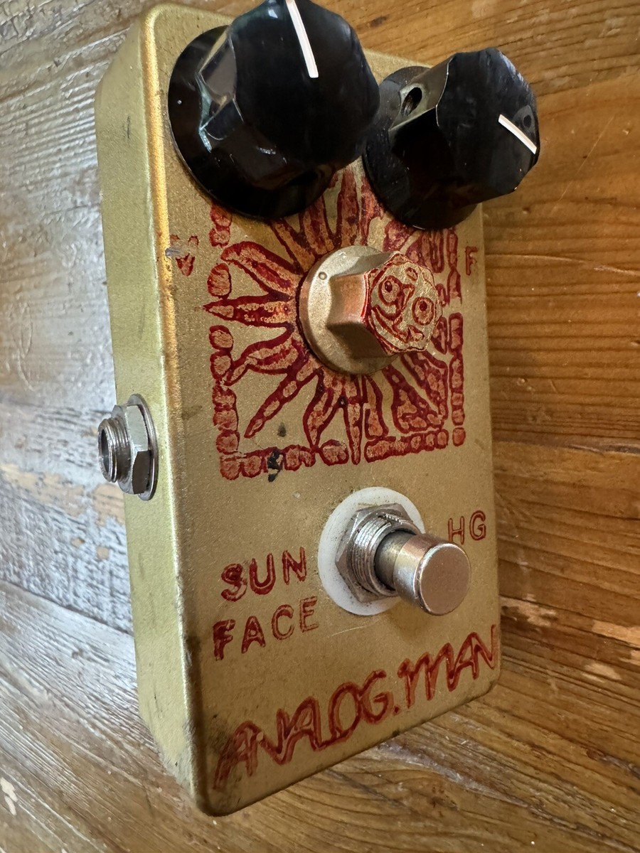 Analogman Sunface HG Fuzz Pedal - Germanium High Gain Analogman Sunface HG Fuzz Pedal - Germanium High Gain