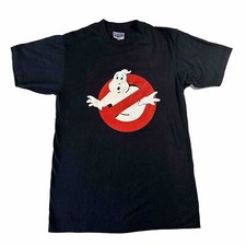 Vintage 1988 Ghostbusters Movie Promo T Shirt Size M Made In USA Paper Thin