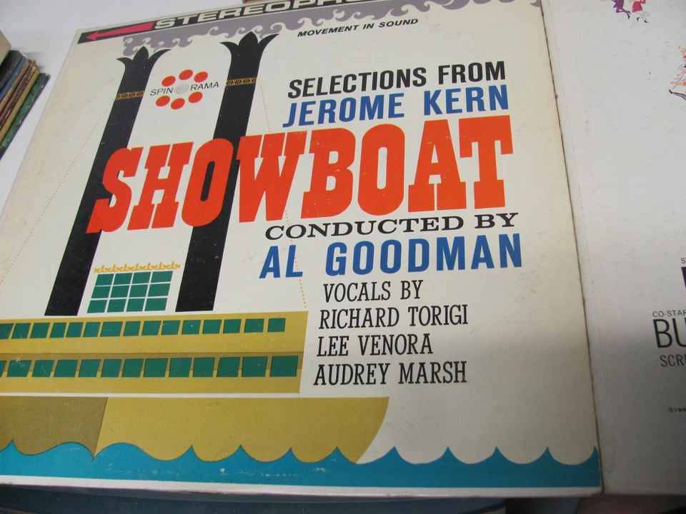 Lot 5 Musical LP Record Vinyl The Music Man, Oklahoma, Camelot, Exodus, Showboat - Image 4 of 4