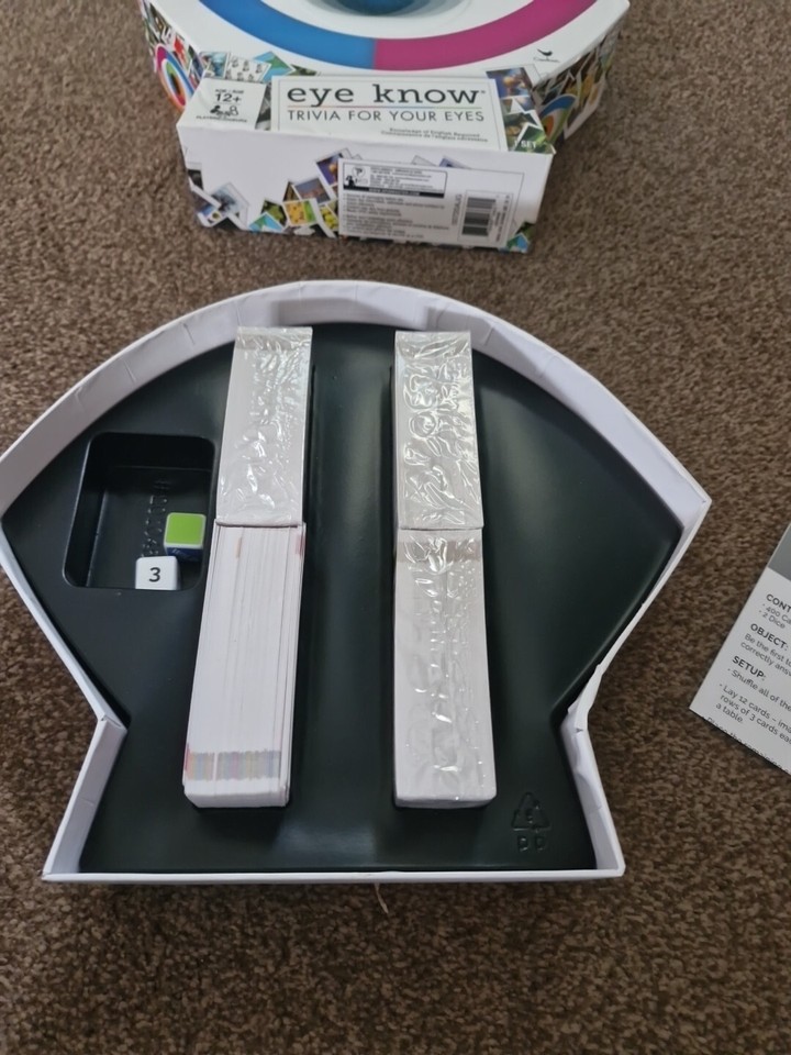 Eye Know Game, Trivia For Your Eyes Hasbro Games Barely Used eBay