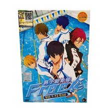 Free Iwatobi Swim Club DVD Complete Season 1 EP 1-12 English Audio USED