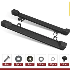 Running Boards for 2018-2024 Jeep Wrangler JL 2 Door 6" ABS Side Step Nerf Bars