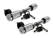 2x Hitch Pin Lock Swivel W 2 Keys Cover Truck Trailer Receiver 58 Universal 2x Hitch Pin Lock Swivel W 2 Keys Cover Truck Trailer Receiver 58 Universal