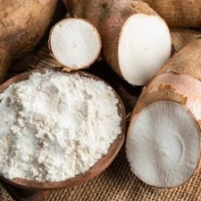 Harina de almidón de tapioca pura orgánica (yuca/mandioca) 100 g gluten, OGM y conservante
