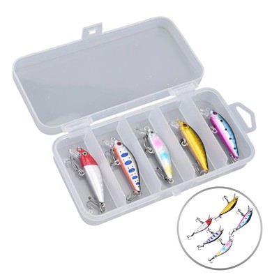 Must Have 5 Pack Lures Powerful and Reflective Fishing Bait for Big Catches