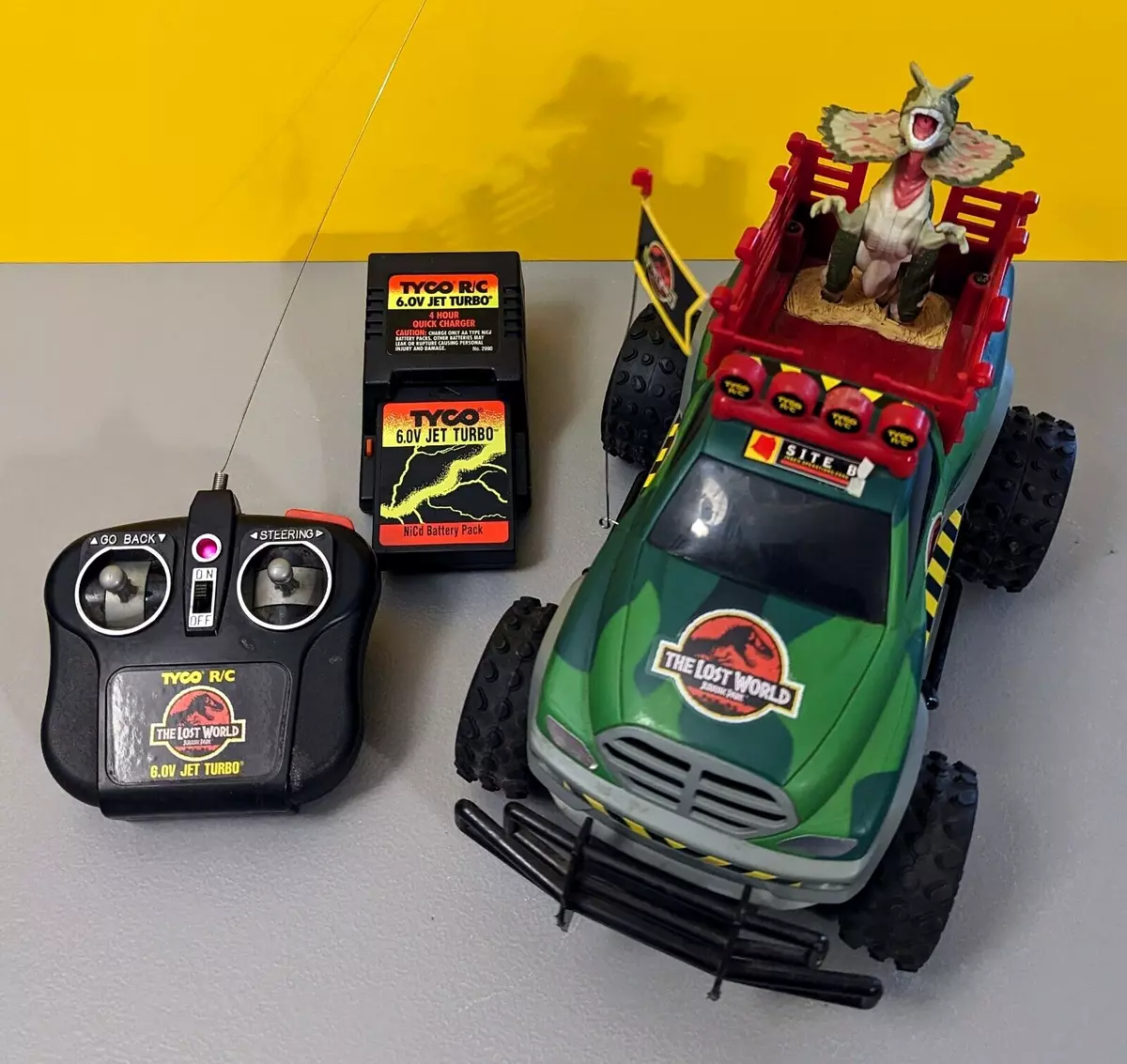 Jurassic park store remote control car