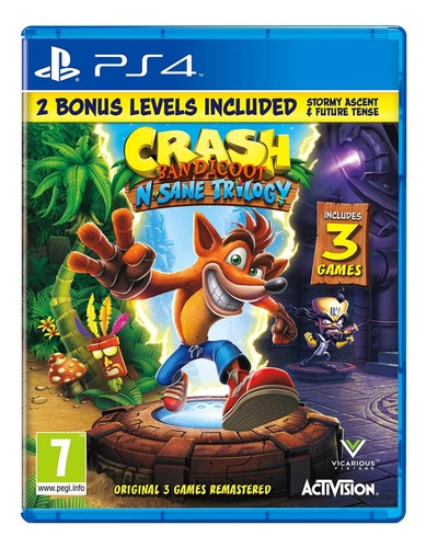 PlayStation 4 : Crash Bandicoot N.Sane Trilogy (PS4) VideoGames Amazing Value - Picture 1 of 1