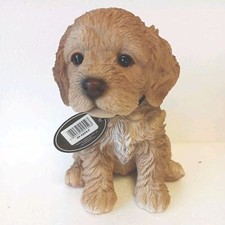 Vivid Arts Brown Cockapoo Pet Pal Puppy Ornament  14cm high in gift box 