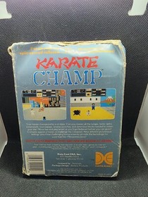 Karate Champ Nintendo NES Complete, With Box, Manual, Game