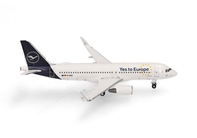 Herpa 1:500 538176 Lufthansa Airbus A320 ''Yes to Europe'' NEU OVP