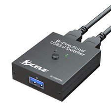 Usb 3.0 Switch Selector Bidirectional Usb Switch 2 In 1 Out / 1 In 2 Out Usb Swi