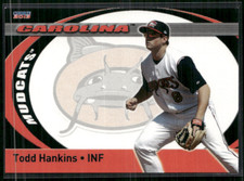 Todd Hankins 2013 Carolina Mudcats Team Set