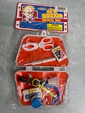 New Old stock Vintage 1989 Ja-RU inc Li'l doctor Medical bag kids pretend play