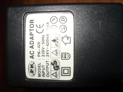 AC-DC: Adaptor für Innen/Charger AD-0412-VD/ART-Tech Adaptor 41 MCD01G