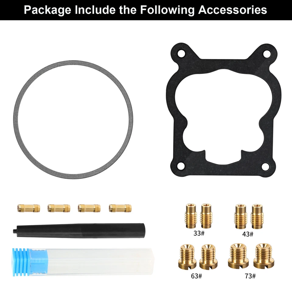 Rochester Quadrajet Carburetor 4 Barrel for Chevy GMC 327 350 396 427 Manual CK - Image 4 of 4