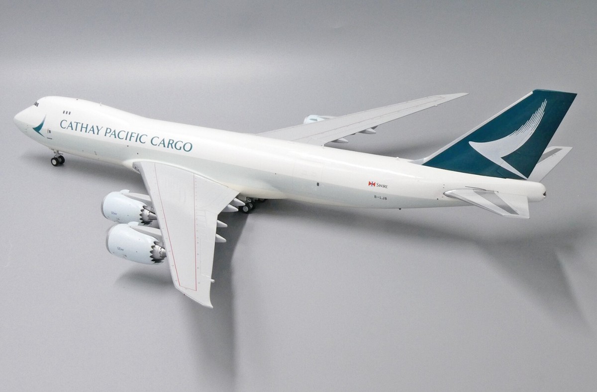JC Wings XX2184 Cathay Pacific Cargo Boeing 747-8F B-LJB Diecast 1