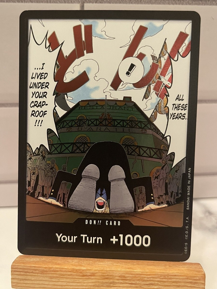 アートポスター OP03 ONE PIECE Card Game - DON !! Card (Alternate Art) OP03 Pillars of