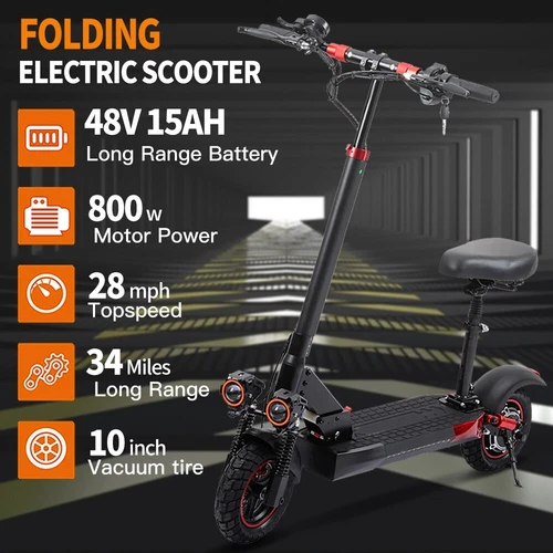 Electric Scooter for Adult 5600W Dual Motor 50MPH 60V 27AH Folding Fast Escooter - Bild 15 von 18
