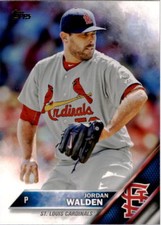 2016 Topps #106 Jordan Walden St. Louis Cardinals
