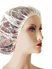Bouffant Cap Nurse Bonnet 21" Non-Woven White Disposable 1,000/Case USA Seller 