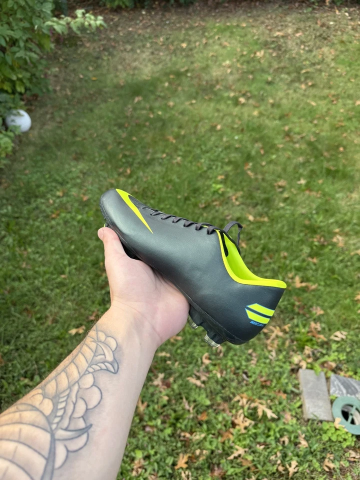 Zapatos de fútbol sala Nike JR Mercurial Victory III algas/neón Foto 2 de 4