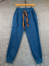 FIGS Womens Zamora Jogger Scrub Pants XXS/P Deep Reef W18SW2005NP RARE