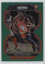 2022 Panini Prizm WNBA Green Prizm Nia Clouden #192 Rookie RC 1p5