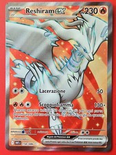 Carta Pokemon Reshiram ex Full Art - Fuoco Bianco 158/086 Italiano