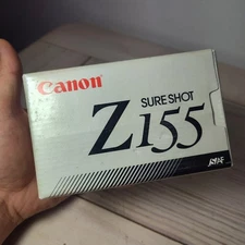 Vtg Canon Z155 Retail Cardboard Box Only Original No Camera 