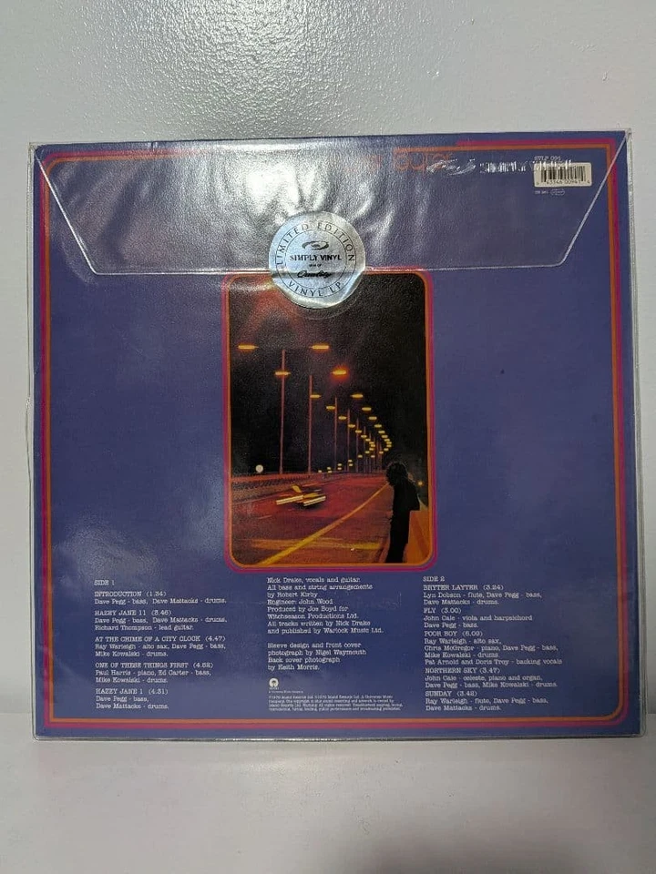 Nick Drake Beierreiter Lee Issue Rare Limited Ed 180g Vinyl LP - Image 2 of 4