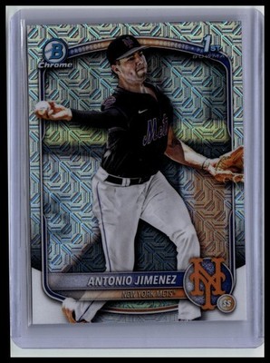 2025 Bowman Draft #BDC-56 Antonio Jimenez Chrome Mojo Refractor