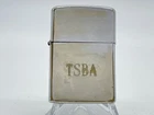 1981 ZIPPO TSBA Brushed Chrome Lighter