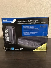 RCA Digital TV Converter Box W/ Remote  DTA800B1  Open Box DTV Tuner