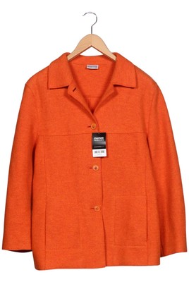 Bianca Jacke Damen Anorak Jacket Kurzmantel Gr. EU 42 Schurwolle Orange #svg1ecp