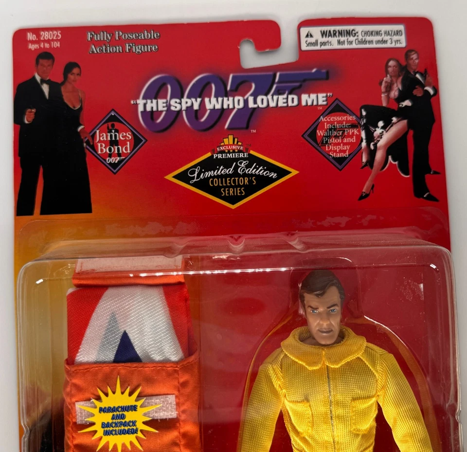 Figura de acción de colección 1998 James Bond 007 edición limitada The Spy Who Loved Me Foto 4 de 4