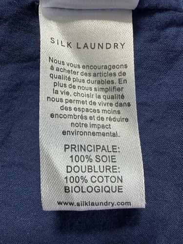 Silk Laundry Midnight Relaxed Blazer Size XL AU 14 US 10 Long Sleeved - Picture 9 of 15