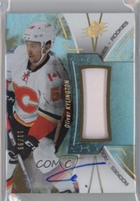 2016-17 SPx Rookies Gold Patch Auto 11/99 Oliver Kylington #R-OK Patch Auto a3i