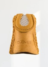 Clover Leather Double Sided Coin Thimble