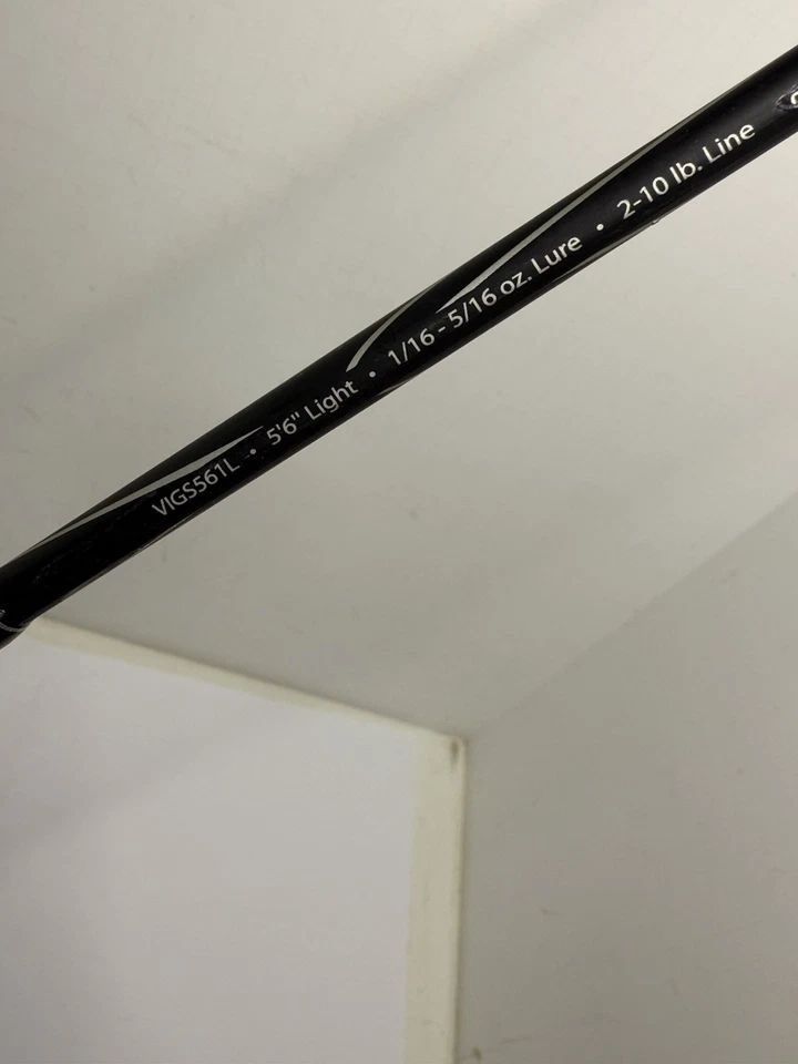 Abu Garcia Vigilante VIGS561L Graphite 1 Piece 5' 6" Light Spinning Rod 2-10 lb. - Image 4 of 4