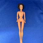 Vintage 11" Tall Bubblecut Brunette Twist Waist Barbie Clone Doll Hong Kong VGUC