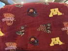 Minnesota Golden Gophers Fleece Fabric Lot 2.5 Yards Football Basketball
