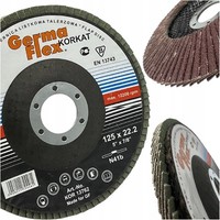 Lamellenscheiben Schleifscheiben 125Mm P36 – 10X Flex Stahl Holz Winkelschleifer
