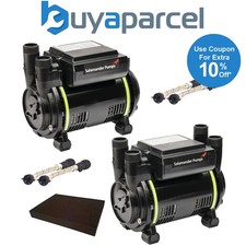 Salamander Shower Pumps CT Plus Xtra Range | Single | Twin | 1.5 - 2.0 Bar + Mat